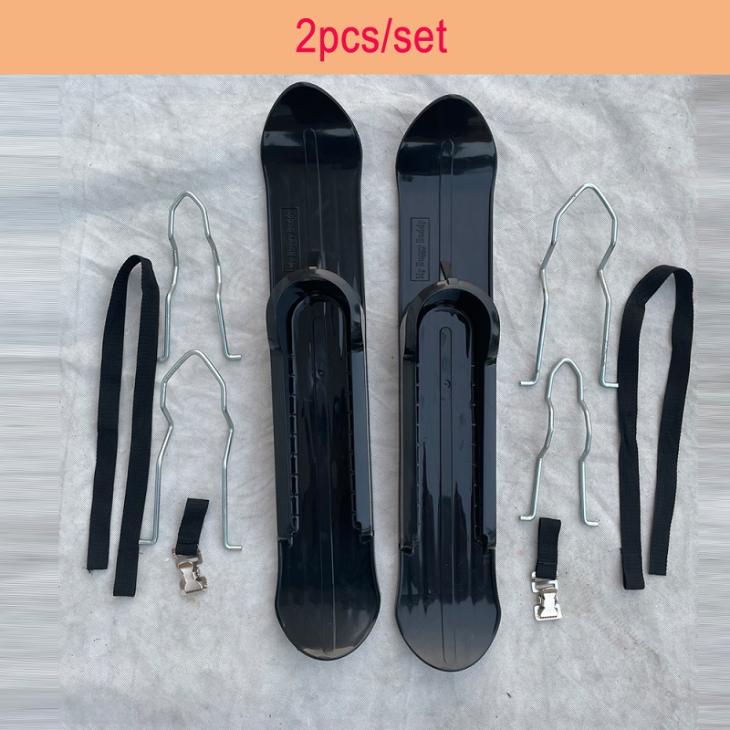Skiplaat wielbladen slee skiplank strand skateboard fit kinderwagen loopfietsen gehandicapten rolstoel huisdierbuggy's: Default Title