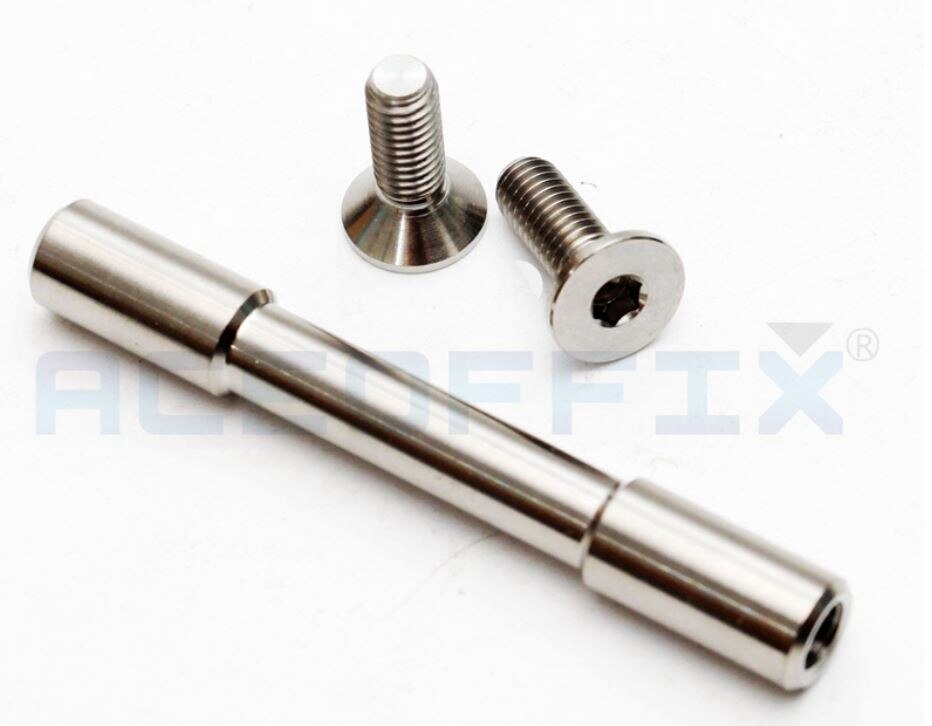 Cykelstel ti titanium bolte til brompton trekant folde cykel titanium dele