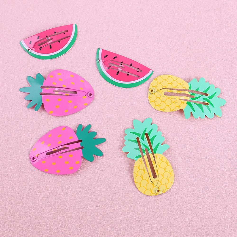 Baby Hairclip Kids Baby Meisjes Cartoon Fruit Haarspeld Dier Haarspeld Haarspeldjes Hoofddeksels Set