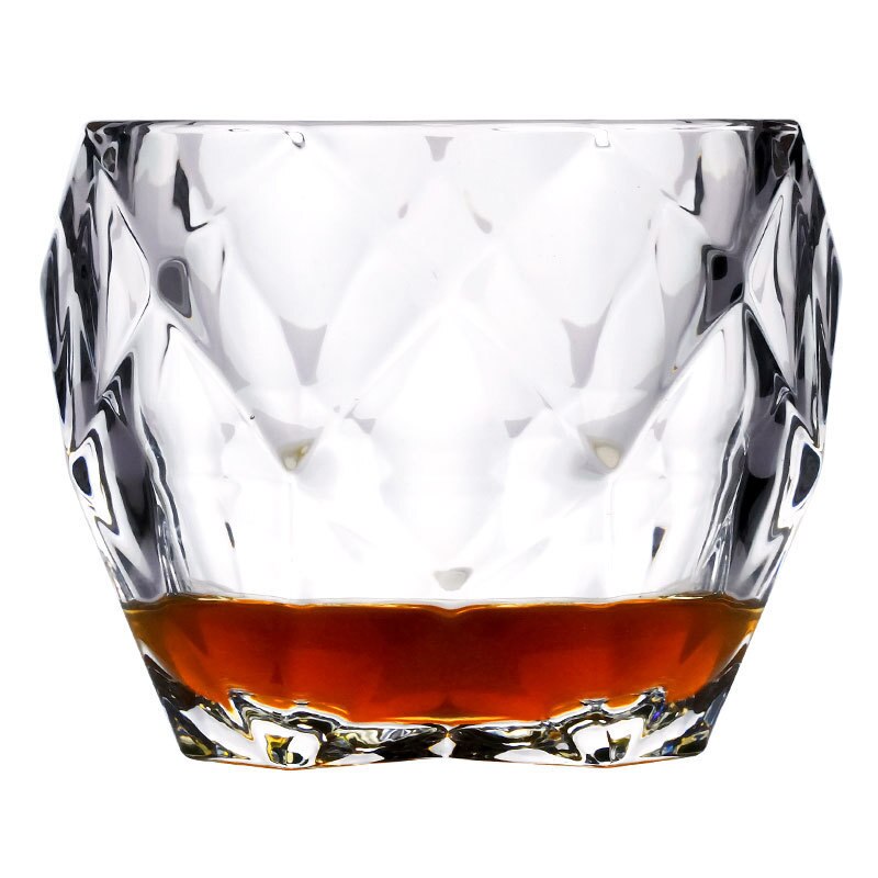 Salloping hest krystall brandy snifters gammeldags whisky glass diamant kuttet mønster vodka whisky tumbler chivas xo vin kopp