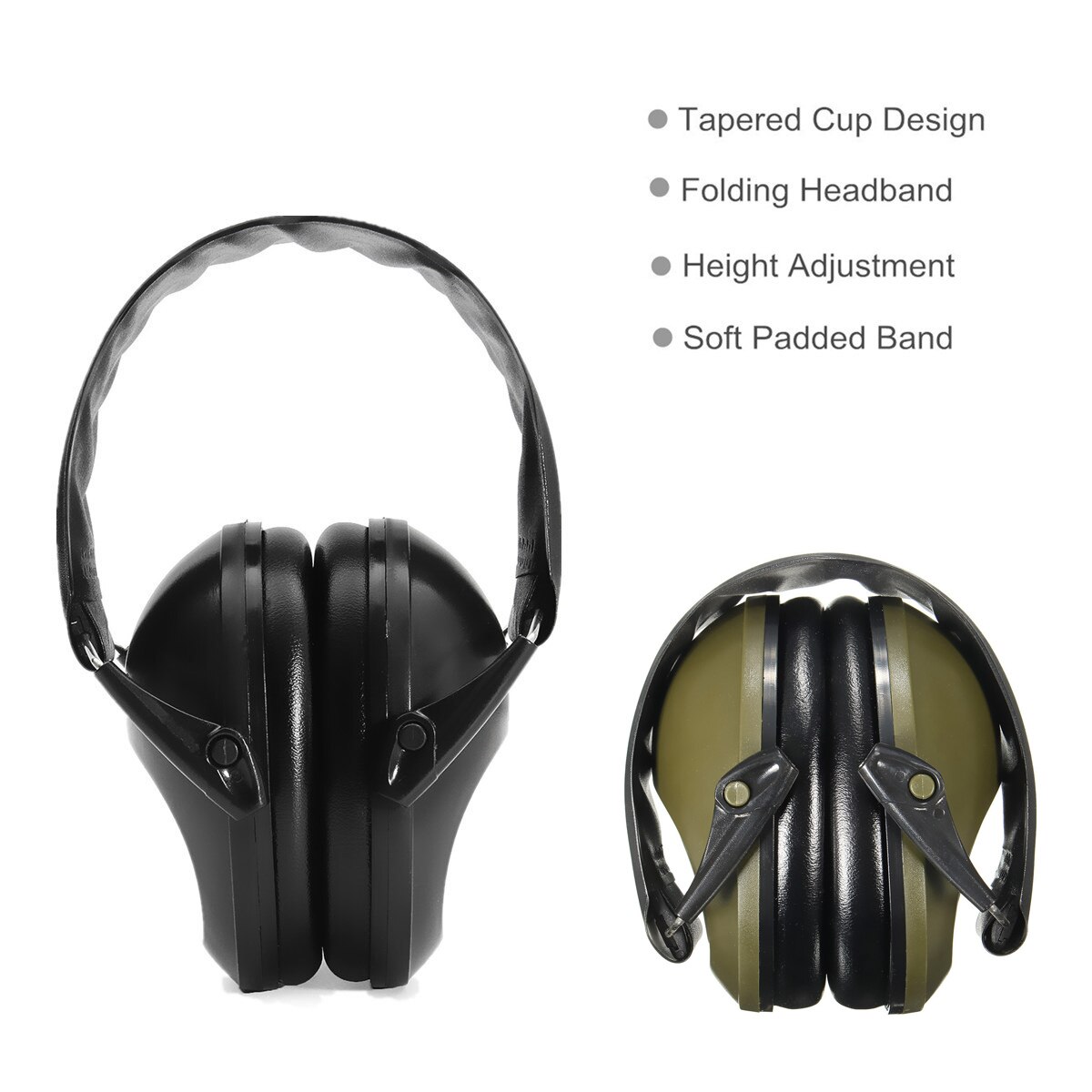 Anti-geluid Ear Protector Oorkap Gehoorbescherming Geluiddichte voor Schieten Oorbeschermers Oortelefoon Noise Redution Werkplek Veiligheid