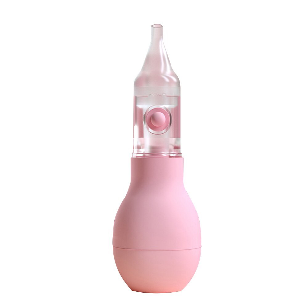 Bebê nasal aspirador elétrico cuidados com o bebê nariz mais limpo sniffling equipamento otário mais limpo seguro nariz higiênico: Rosa