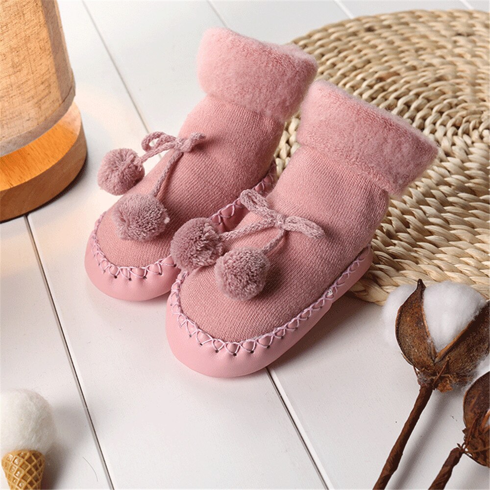 Wborn nette cartton baby Nicht-slip anti-herbst boden socken Baby Mädchen Jungen Anti-Slip Socken Pantoffel schuhe Stiefel: 2 / 12cm