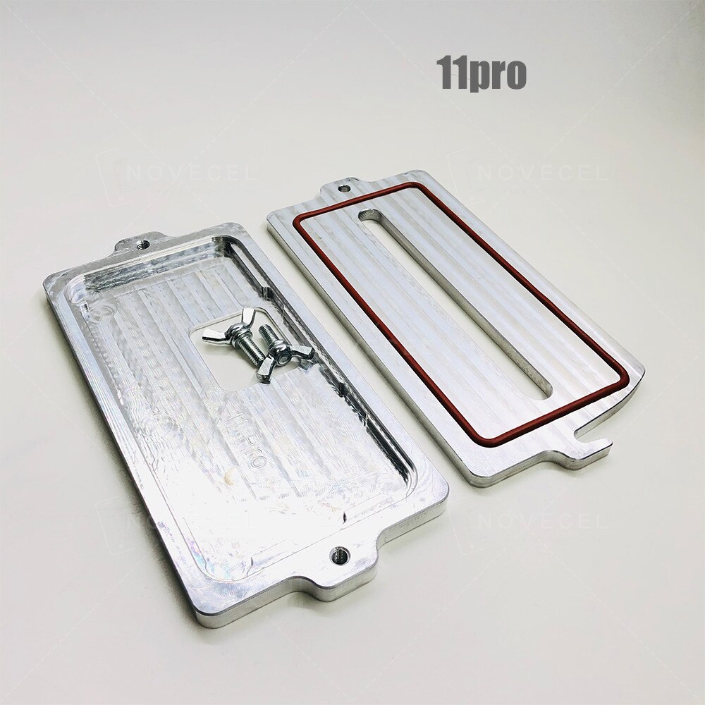 Stampo per telaio Novecel per iPhone 12mini 11 12pro X Xs Max posizione della cornice in vetro LCD e dispositivo di riparazione del telefono cellulare laminato: For 11 Pro