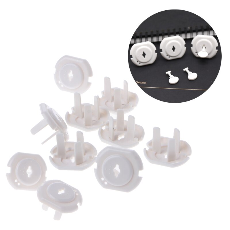 10pcs Australia Power Socket Outlet Plug Protective Cover Baby Safety Protector 95AE