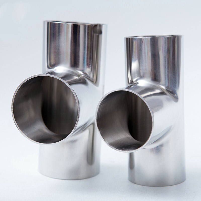 Złączki rurowe robić spawania sanitarnego typu T polerowanie stali nierdzewnej 304 jedzenie stopień 19MM-51MM