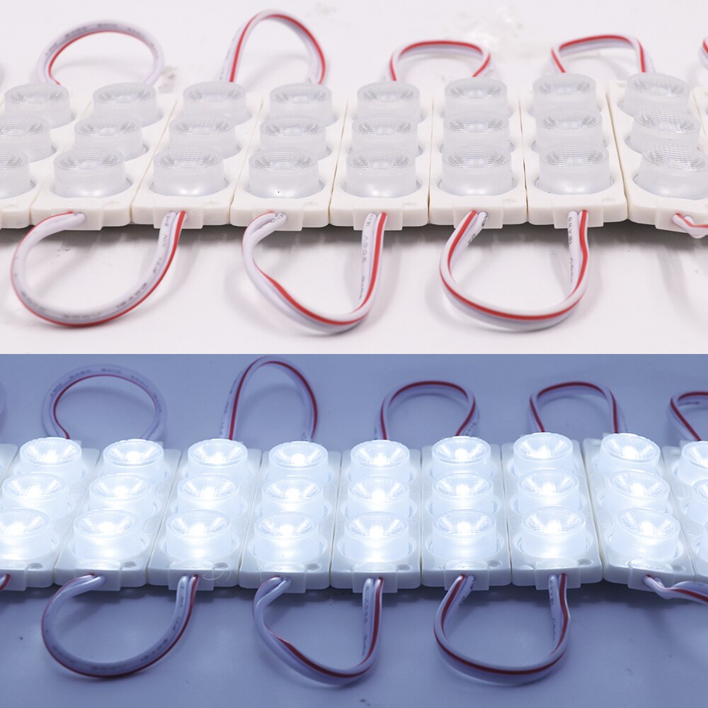 Super Bright SMD 3W SMD 3030 LED Module Advertisement LED Module Lighting 3 LED DC12V 1PC 20PCS