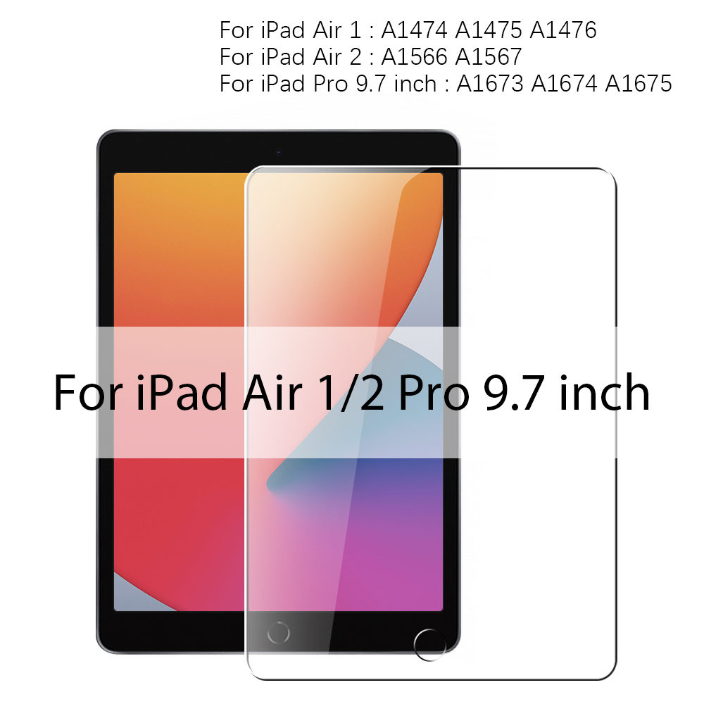 Protector de pantalla de vidrio templado para IPad Pro 12,9 12 9 11 13 pulgadas 2024 Air 4 5 10th 7th 8th 9th Generación 10,2 Mini 6 9,7 película: Marfíl
