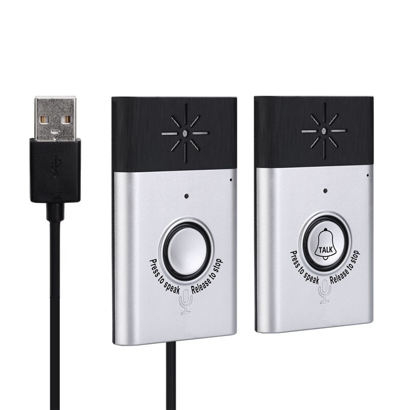 Draadloze Intercom Deurbel Thuis Voice Intercom Deurbel Ondersteuning Twee-weg Intercom Professionele Penetratie