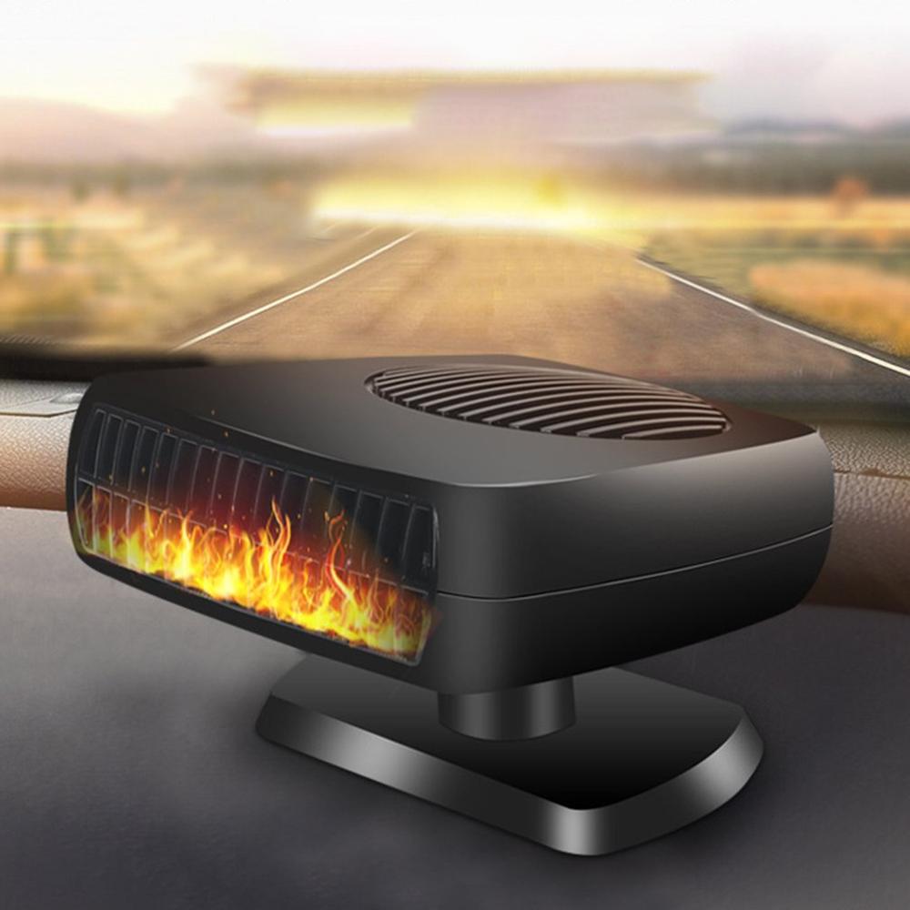 Universal Iron Compact Car Heater Automotive Electrical Appliances Defogging Heater Fan Windscreen Demister