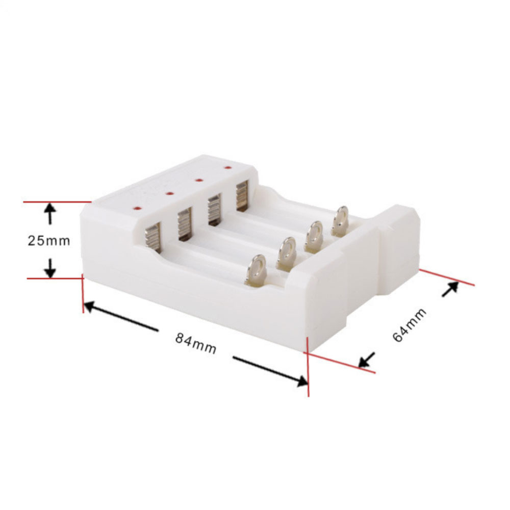 USB output Universal battery charger Independent 4-slot battery charger for AA/AAA battery charging tool