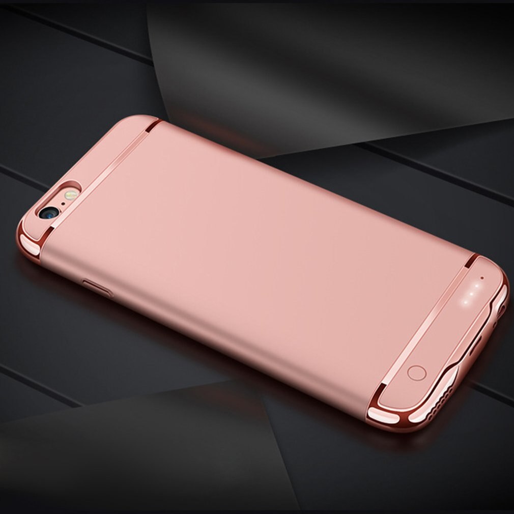 Wireless Back Clip Battery Charger Case Power Bank For iphone6/6S/7/8 Mobile Phone Holder Function Power Case