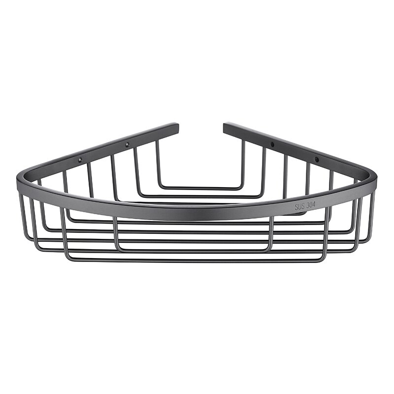 Diiib Dabai Badkamer Hollow-Gesneden Hoek Frame Mand Douche Plank Shampoo Magazijnstelling Houder Moderne Badkamer Accessoires: Default Title