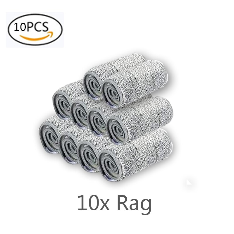 Nouvelle vadrouille magique automatique éviter le lavage des mains ultra-mince tissu de nettoyage des fibres maison cuisine plancher en bois paresseux collègues vadrouilles: 10pcs