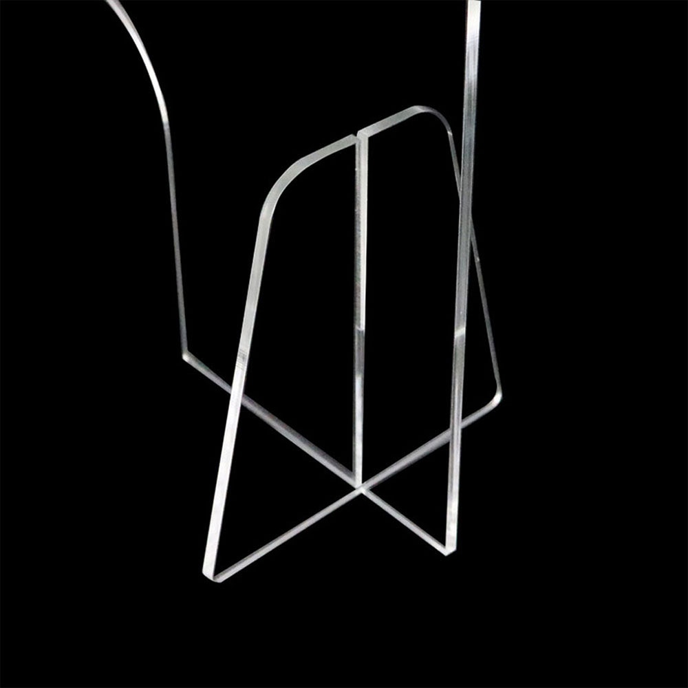 Acrylic Sneeze Guard Shield Clear Perfection Reception Side Safety Counter Transparent Height Protection Screen 40*40CM