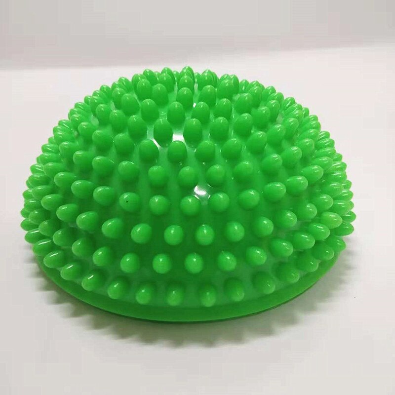 Los niños hemisferio piedras punta masaje Fitball bola Balance media pelota para Yoga de integración sensorial bola juegos deportes Juguetes: Verde