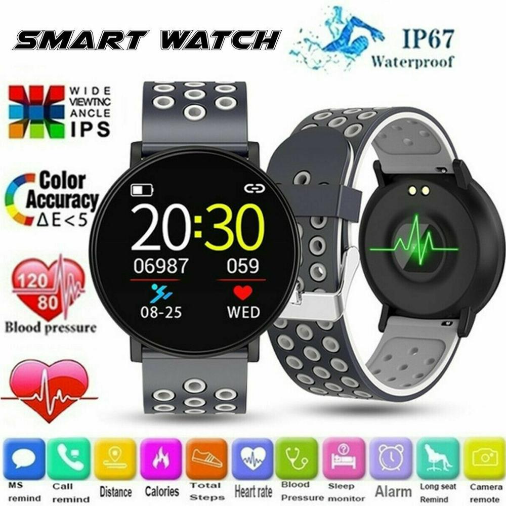 119Plus Smart Polsbandje Hartslagmeter Sport Tracker Smart Horloge Sport Smartband Voor Android Ios Mannen Vrouwen Smart Armband