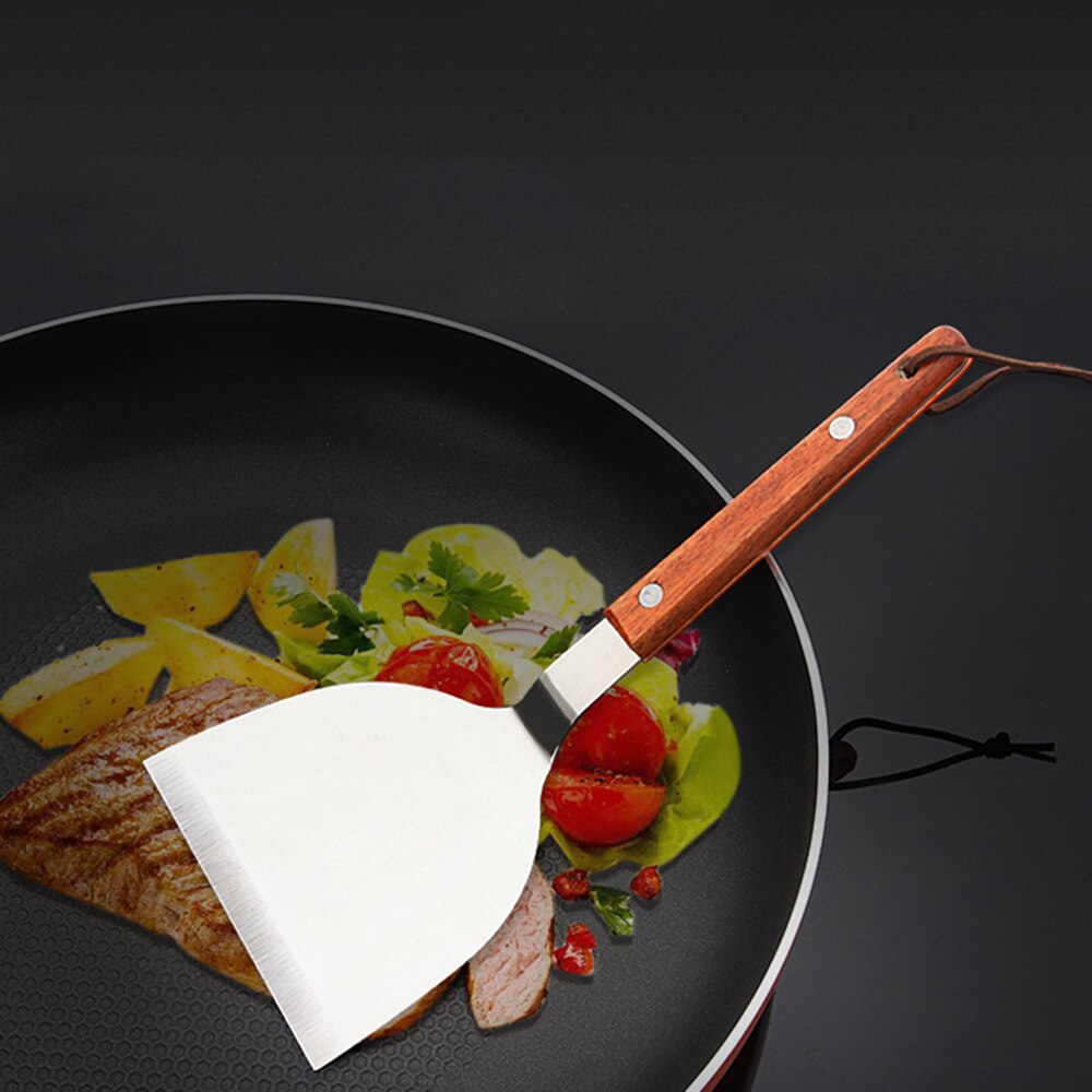 Rvs Spatel Pizza Schil Schop Spatel Cake Lifter Paddle Bakplaat Bakvormen Kookgerei Kookgerei Keuken Gadget