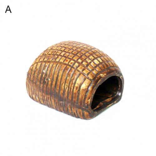 Refugio en forma de maceta para acuario, Casa con forma especial, para peces, camarones, paisajismo, accesorios de rocalla Vintage, decoración de acuario: A