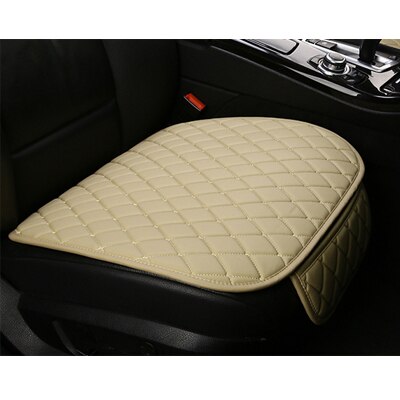 Pu Lederen Auto Stoelhoezen Voor Skoda Octavia A5 A7 Kodiaq Superb Wagon Fabia Rapid Yeti Combi Karop Auto Accessoires auto Goederen: beige 1 piece