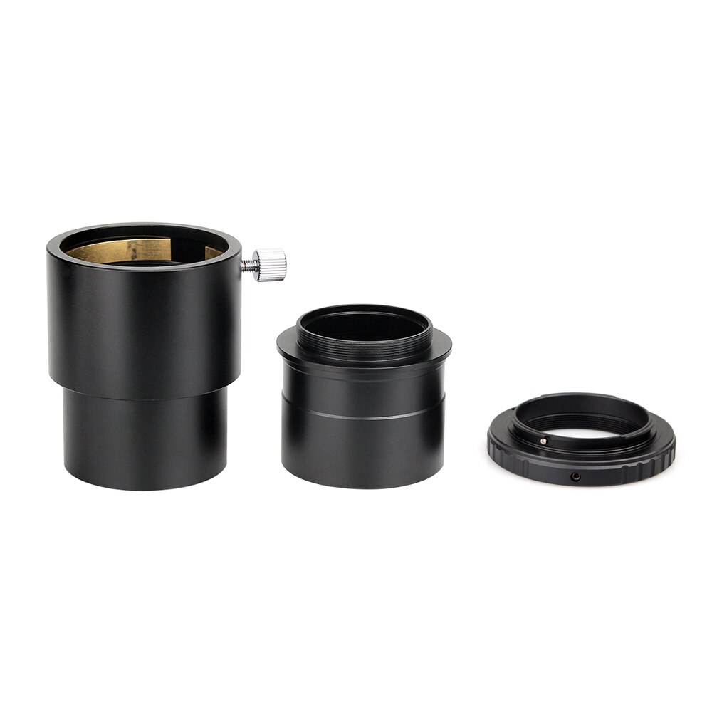 Laida 2 Inch Telescope Eyepiece Extension Tube + Camera Mount Adapter+ 2" to T Adapter for Astronomy Photography LD2005B