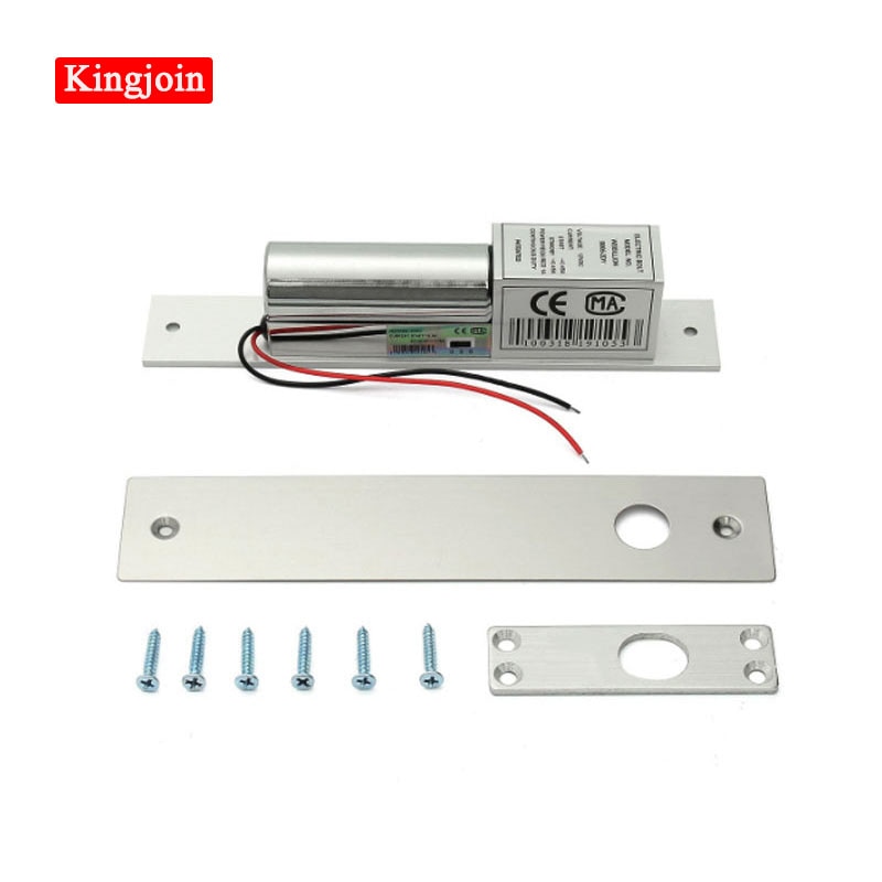 12V Electric Mortise Lock Magnetic Concealed For Access Control Wood Metal Door Home Security