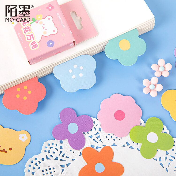 46Pcs/box Cute Bear Stickers DIY Decoration Stickers For Flask Scrapbooking School Stationery