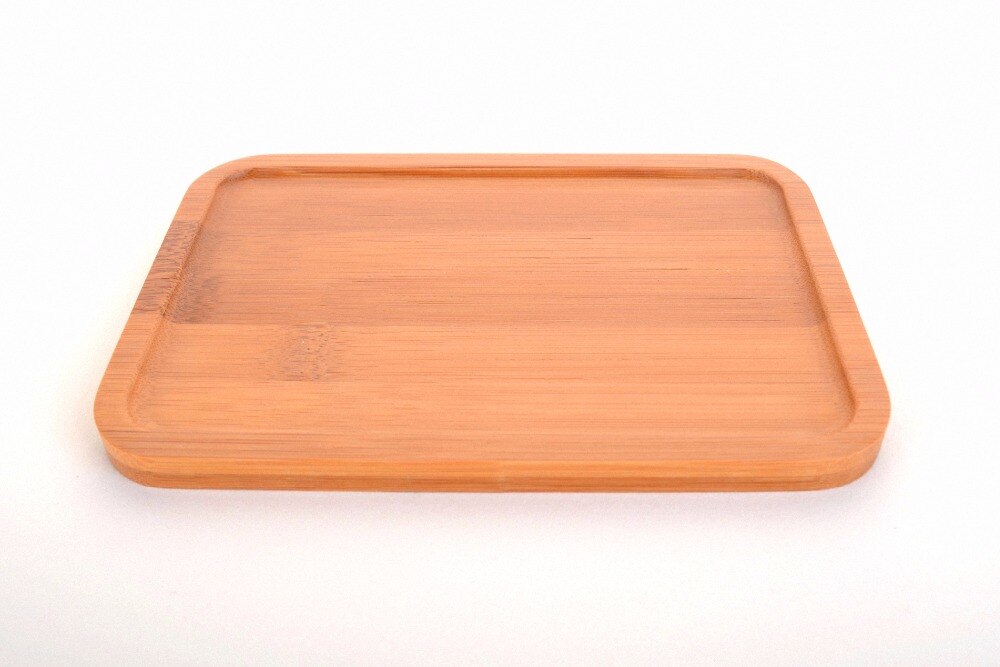Small Flat Tray Natural Bamboo Kungfu Tea Serving Tray Table 19*13cm/ 7x5inch
