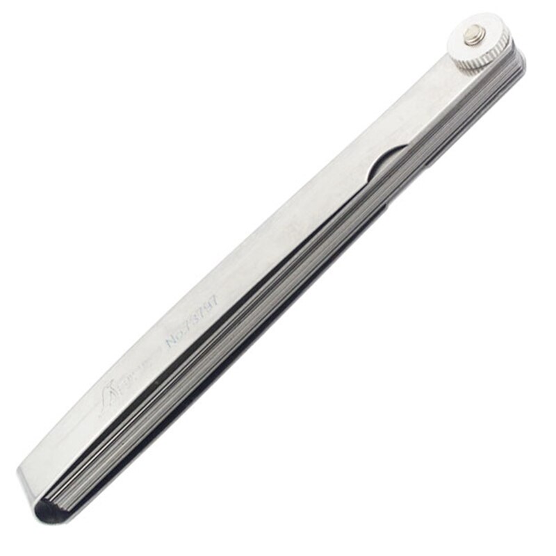 SHINWA-Regla de espesor Gap, calibrador de acero de alta precisión, 0,03-1,0mm, 150mm, 73797