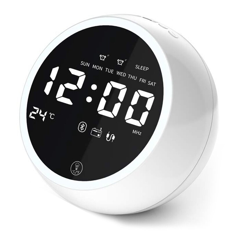 Haut-parleur Sans Fil 2021 À Affichage Numérique Led,Enceinte Avec Caisson De Ba