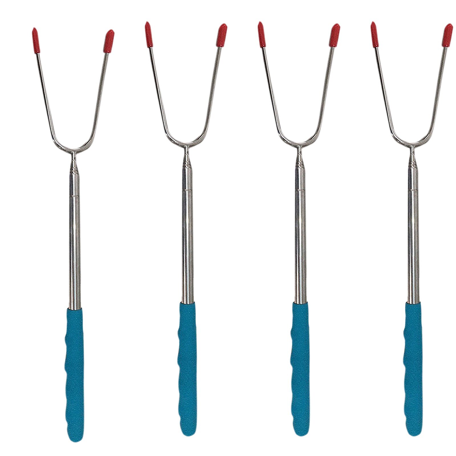 Stainless Steel Grilled Meat Barbecue Fork Fruit Fork Dessert Fork BBQ Tool Meat Forks Cooking BBQ Motor Automatic Outdoor #41: BU