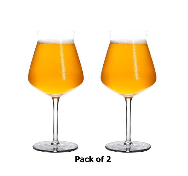400 Ml Bier Glas Tulp Classics Bier (Set Van 2), Clear