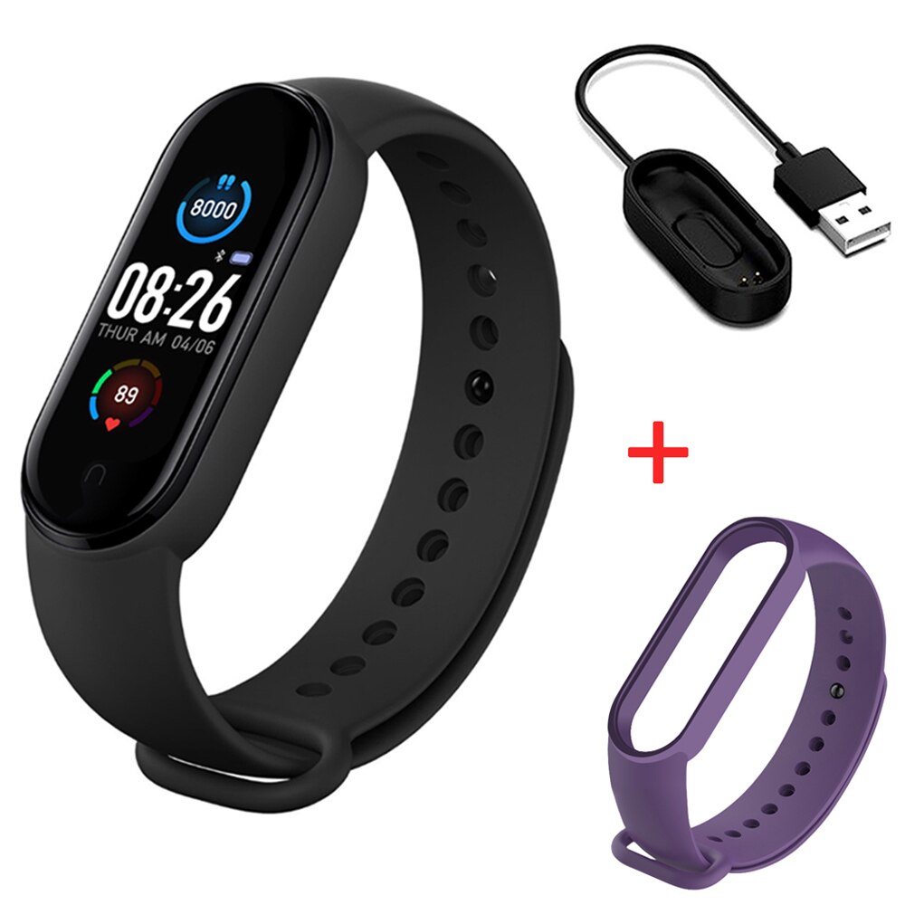 M5 Smart Band Bluetooth Bracelet Sport Smart Watch Fitness Tracker Pedometer Heart Rate Monitor Wristband for Android IOS: 3