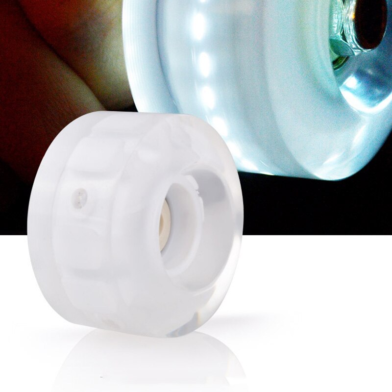 4 Stuks Luminous Light Up Roller Skate Wielen Lagers Roller Recreatieve Hockey Schaatsen Accessoires Led Knippert Roller Wielen