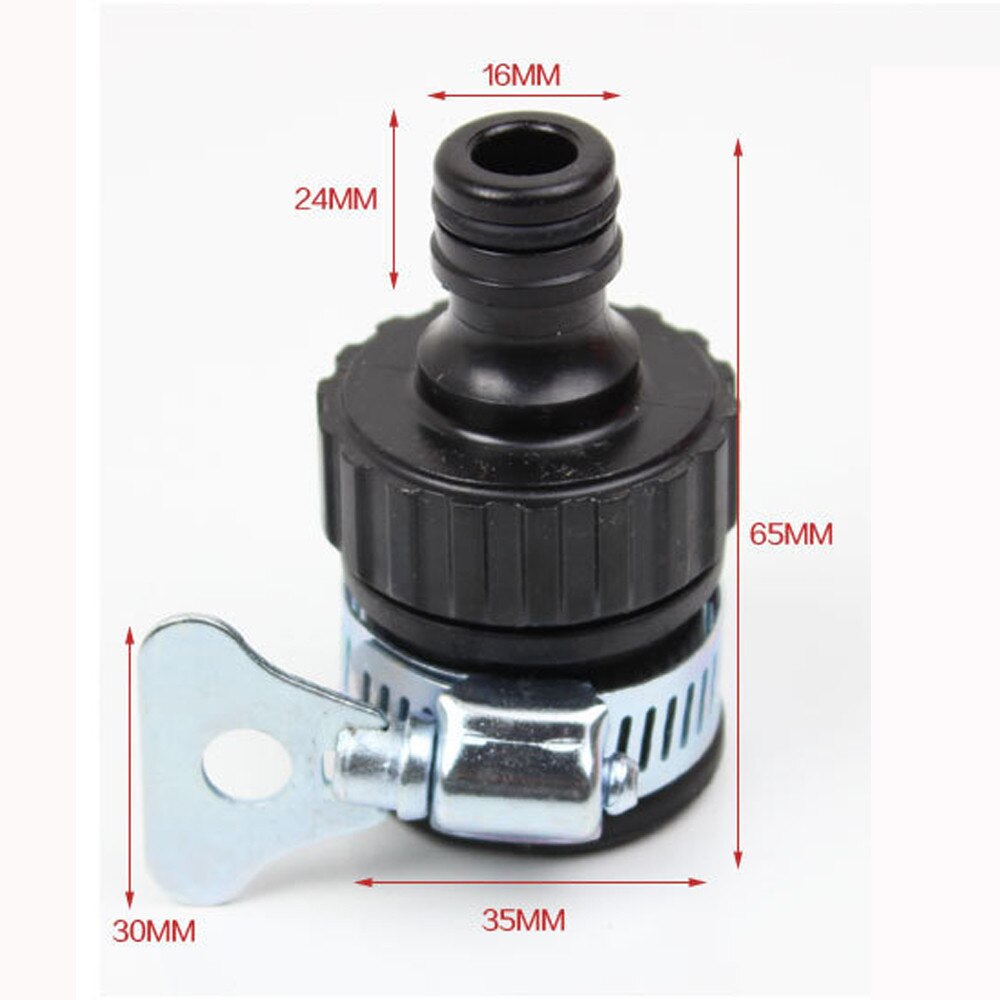 Universal Water Faucet Hose Connector ,Quick Connect Fitting Tap Adapter for Car Washing Garden Irrigation Garden Hose Accessory: Default Title
