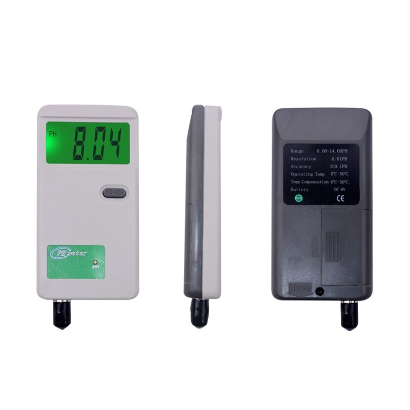 PH-3012B Purity PH Meter Digital Water Tester for Biology Chemical Laboratory