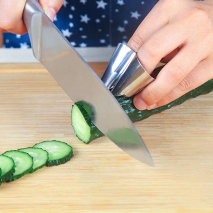 Hushållskök järnspik rostfritt stål edamame strippningsverktyg skalplocka bönor multifunktionellt fingerskydd