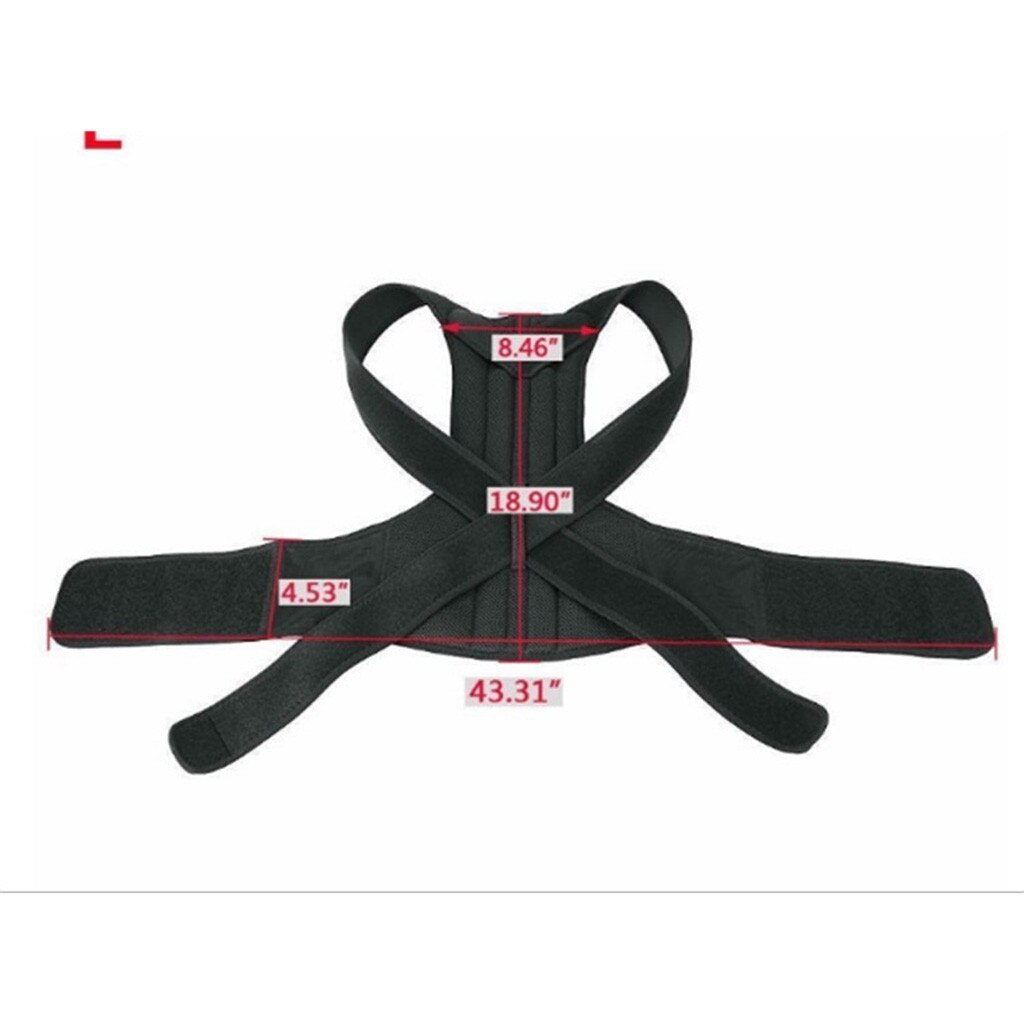 Corset Voor Terug Ondersteuning Terug Houding Magnetische Schouder Corrector Brace Belt Therapie Mannen Vrouwen Houding Brace Корсет @ 40