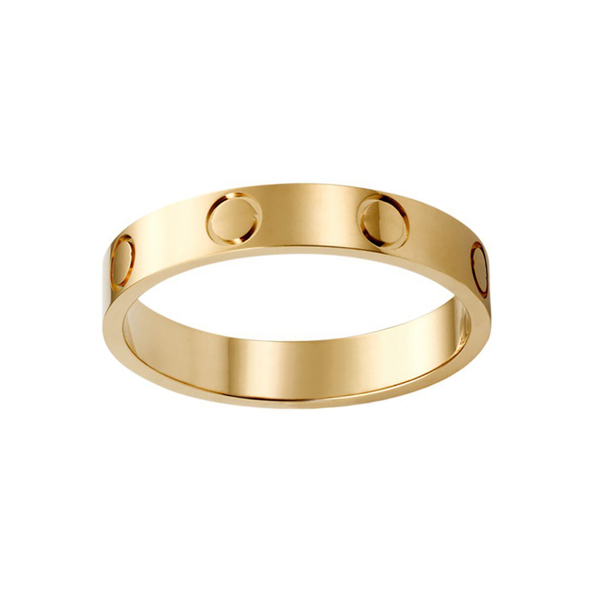 Wedding rings for women rose gold Stainless Steel jewelry Screw crystal Zircon party acero inoxidable joyeria mujer ring