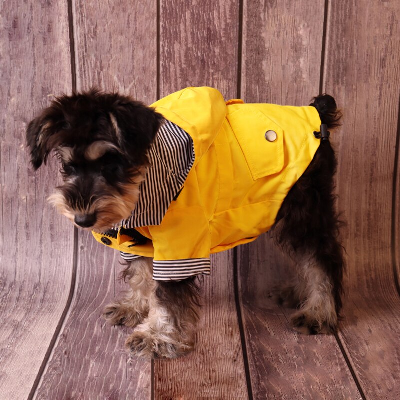 Dog jacket waterproof raincoat pet Costume coat winter warm dog clothes French Bulldog windproof big dog coat Chihuahua Outfits