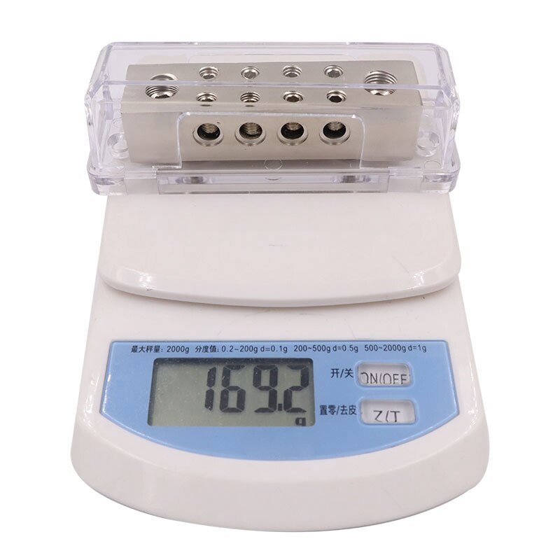 Car Audio Amplifier Power Distribution Block 2 in 8 Out Way Power Ground Distribution Blocks Car Amplifier Splitter