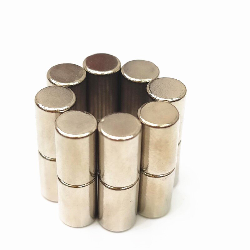 8x20 ímã de neodímio 8mm x 20mm magnético permanente forte super poderoso imanes n35 redondo ndfeb 8x20mm padrão magnético