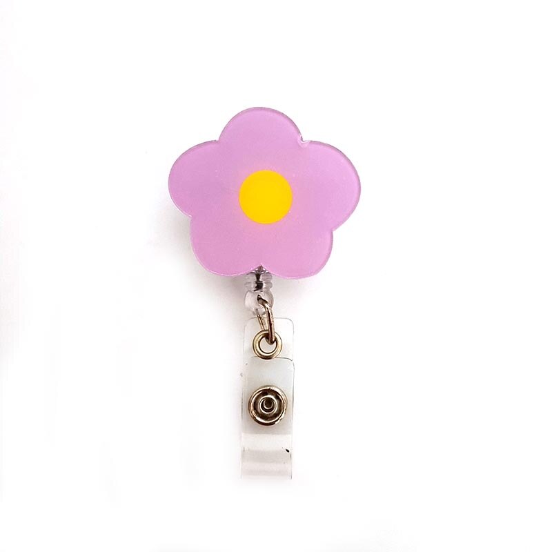 Candy Kleur Korea Beren Acryl Intrekbare Badge Reel Verpleegster Arts Student Tentoonstelling Id Card Clips Badge Houder Briefpapier: 17