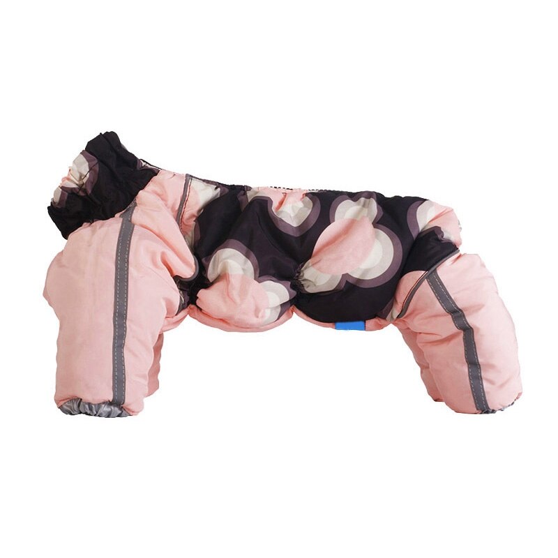 Winte Dog Coat Puppy Jumpsuit Clothes Camo Pattern Small Dog Jacket Hoodies Chihuahua Yorkie Clothing Wool Coat Cat Costumes N06