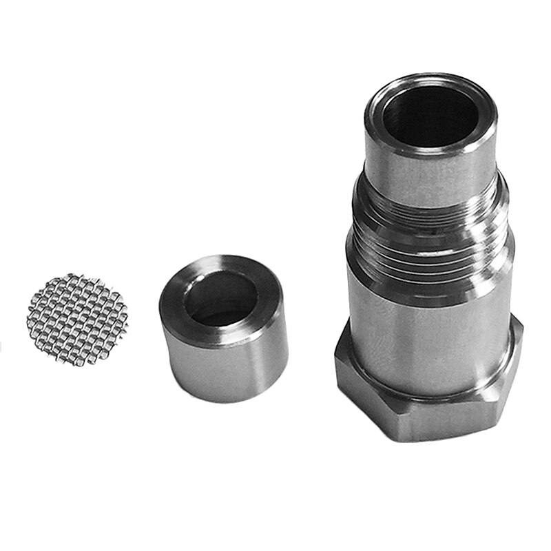 Auto suora  m18 x 1.6 46.5mm o2 happianturin jatke välikappaleen muuntimen nivel