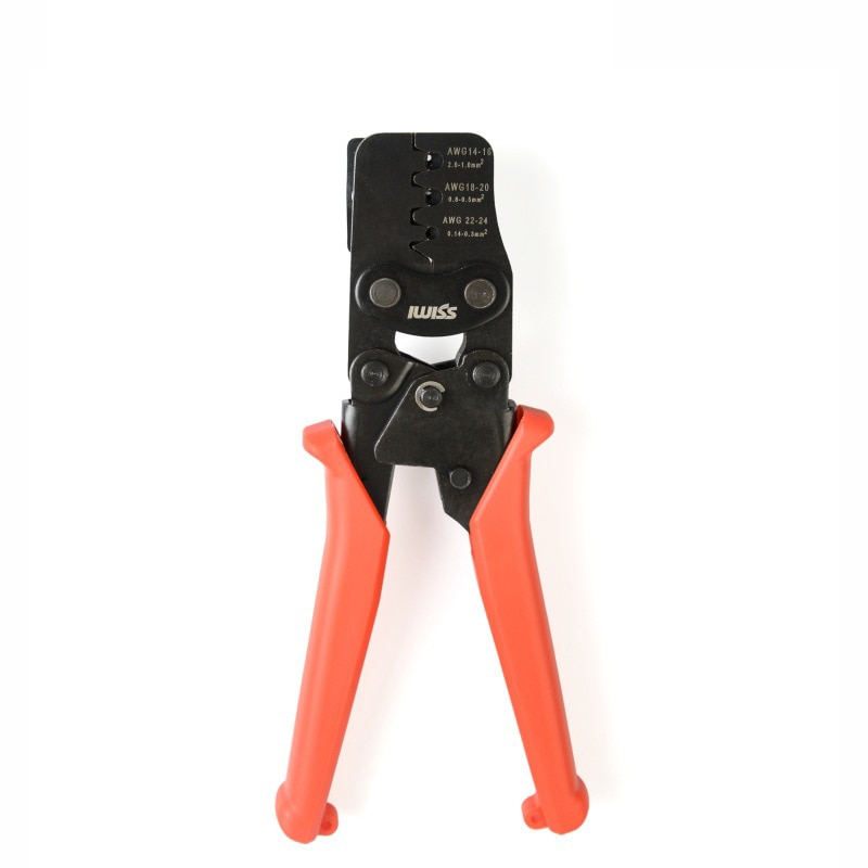 IWISS IWS-1424BN Crimping pliers Delphi Weather Pack Metri-Pack Connectors Crimp Terminals crimper tool 0.14-2.0mm²(24-14AWG)