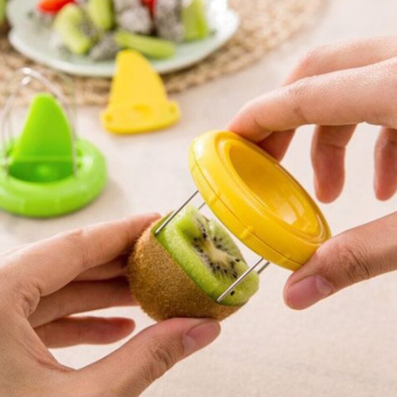 Mini Fruit Kiwi Cutter Peeler Slicer Keuken Gadgets Gereedschap Kiwi Peeling Gereedschap Voor Pitaya Groene