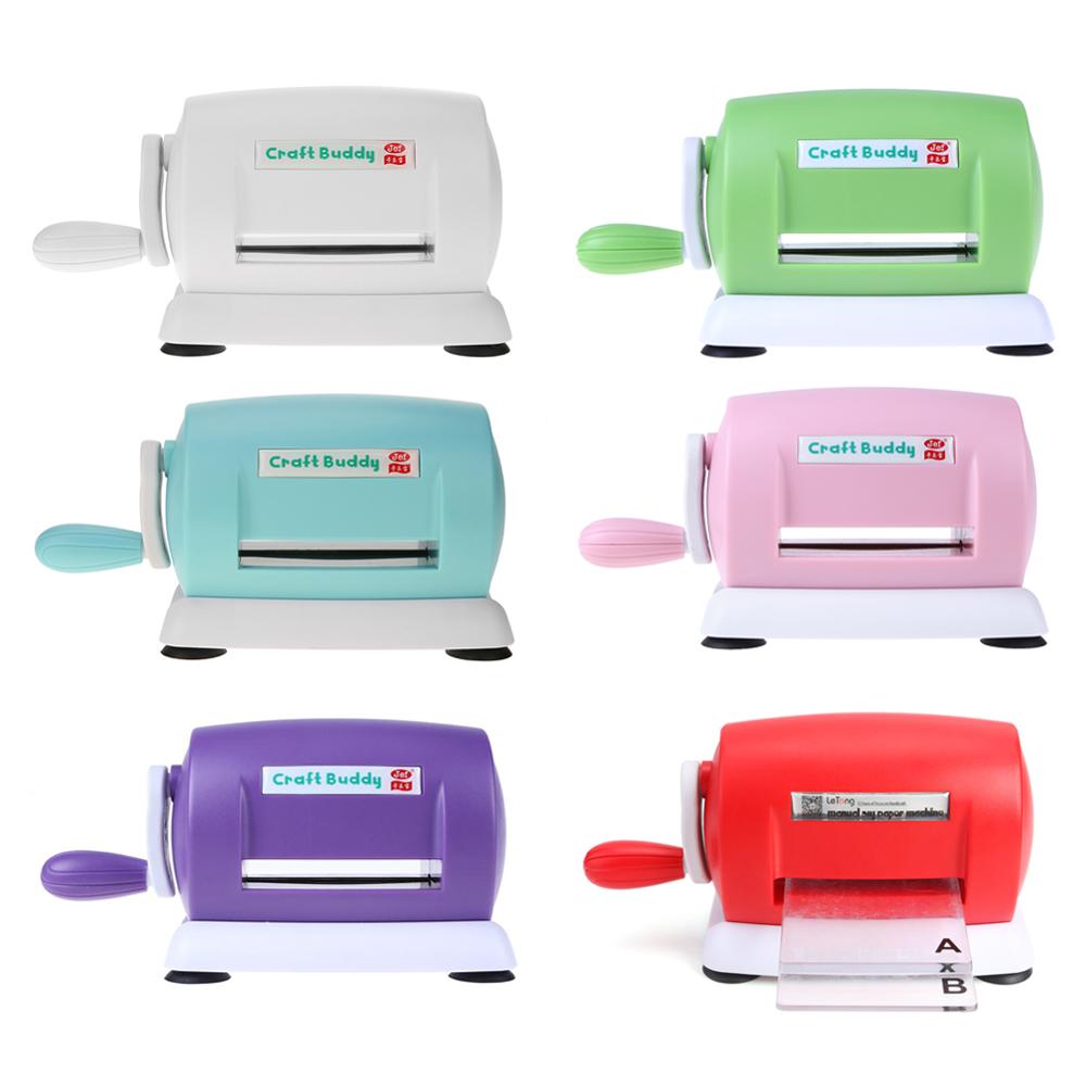 Die Cutting Embossing Machine Scrapbooking DIY Plastic Paper Album Cutter Die-Cut Machine Home DIY Embossing Dies Tool