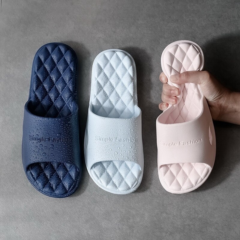 Badkamer Douche Slippers Voor Vrouwen Zomer Zachte Zool Strand Casual Schoenen Vrouwelijke Indoor Huis Zwembad Slipper
