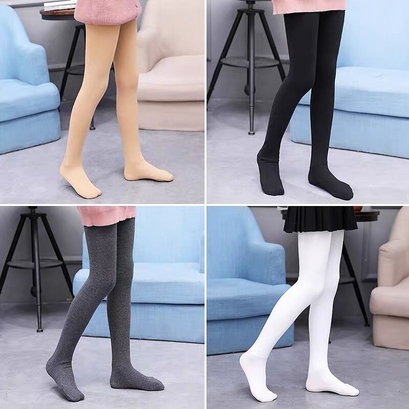 Winter Herfst Warm Dikker Meisjes Panty Voor Baby Meisjes Kleding Kinderen Katoen Kousen Solid Kids Baby Panty Broek